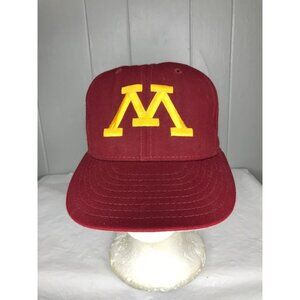 Vintage University of Minnesota Golden Gophers Fitted Pro line Hat cap sz 6 7/8